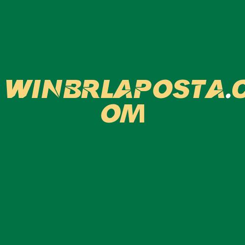 Logo da WINBRLAPOSTA